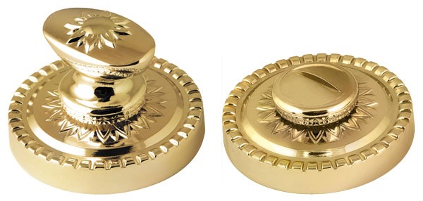 Ручка Armadillo (Армадилло) поворотная BK6.R.CL55 (BK6/CL) GOLD-24 золото 24К 