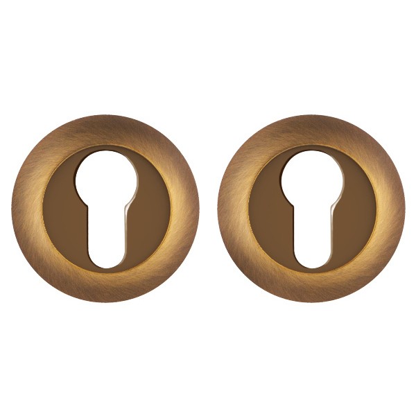 Накладка Punto (Пунто) под цилиндр ET.R.TL54 (ET TL) CF-17 кофе 