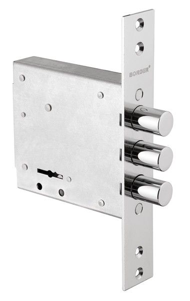 Замок Border (Бордер) врезной сувальдный ЗВ8-8 Г/15, 5 кл. /87310/ 