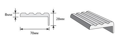 Наличник Телескоп Тип-3 2150*70*8 