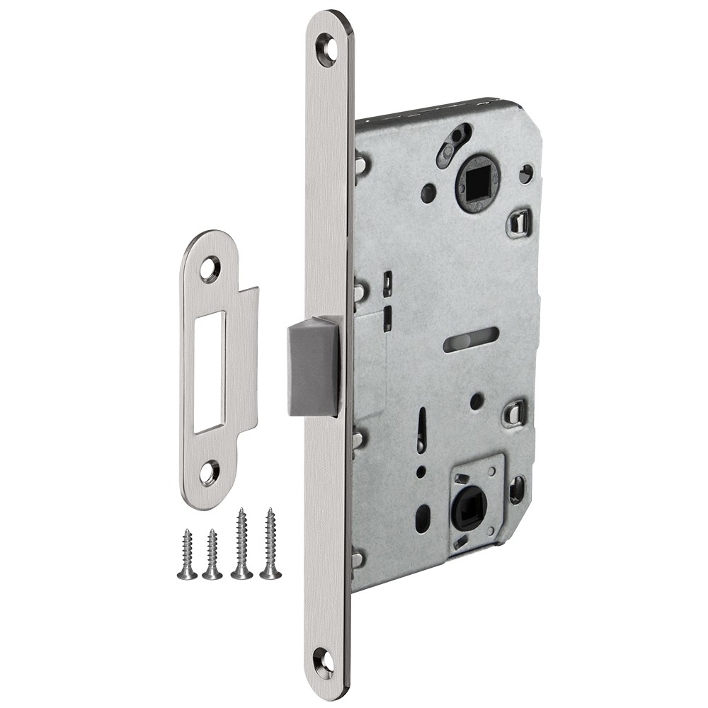 Защелка Ajax (Аякс) врезная PLASTLP96WC-50/IND SN мат.никель (кратно коробке 30 шт) Защелка Ajax (Аякс) врезная PLASTLP96WC-50/IND SN мат.никель (кратно коробке 30 шт)