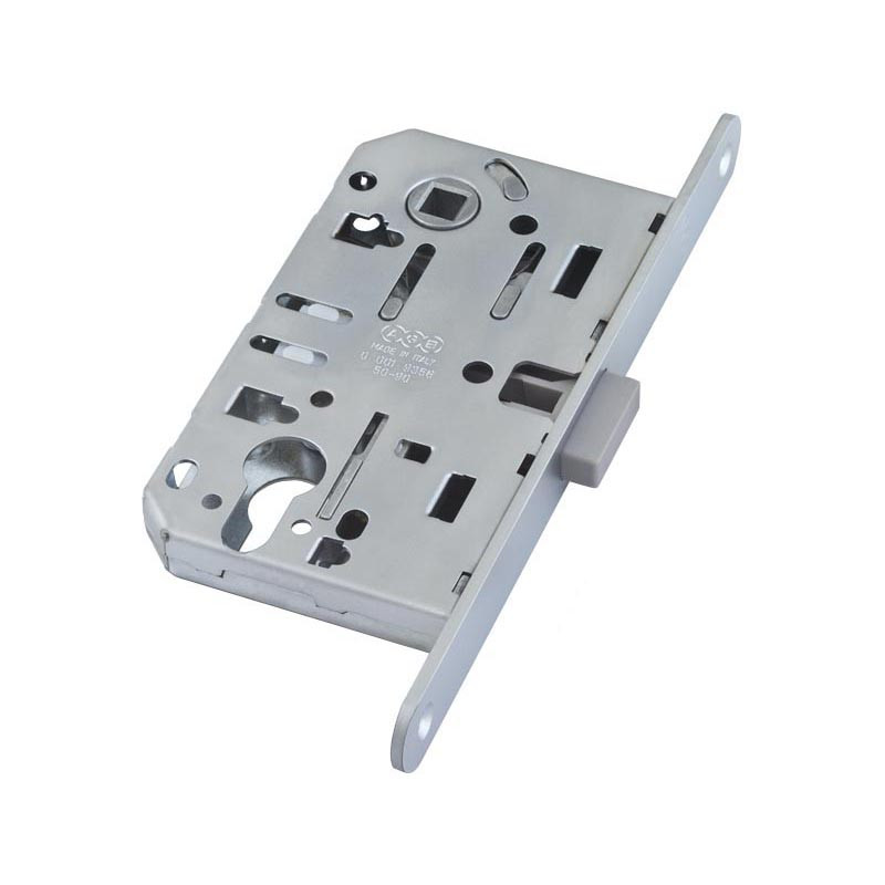 Корпус AGB (АГБ) замка магнит. под цил. MEDIANA POLARIS B06103.50.34.567 с отв. планк B02402.05 (мат хр) 