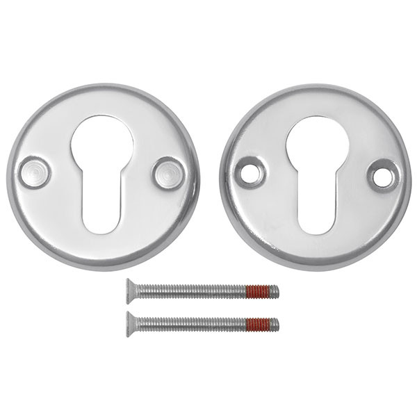 Накладка Fuaro (Фуаро) на цилиндр ET.R.FIN001 (ESC-С-001) CP хром 