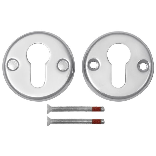 Накладка Fuaro (Фуаро) на цилиндр ET.R.FIN001 (ESC-С-001) CP хром 