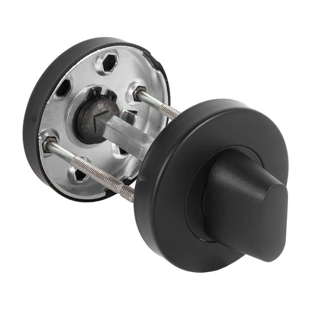 Ручка Fuaro (Фуаро) поворотная BK6.R.DSS201-02 (DSS-02-BK6) (INOX 201) BLACK 