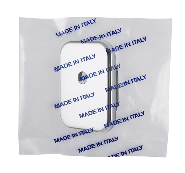 Декоративная Armadillo (Армадилло) Квадратная накладка на цилиндр со штоком BK-DEC SQ (ATC Protector 1) CP-8 Хром 