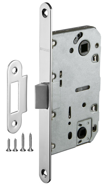 Защелка Fuaro (Фуаро) PLASTP96WC-50 (P96WC-50) CP хром 