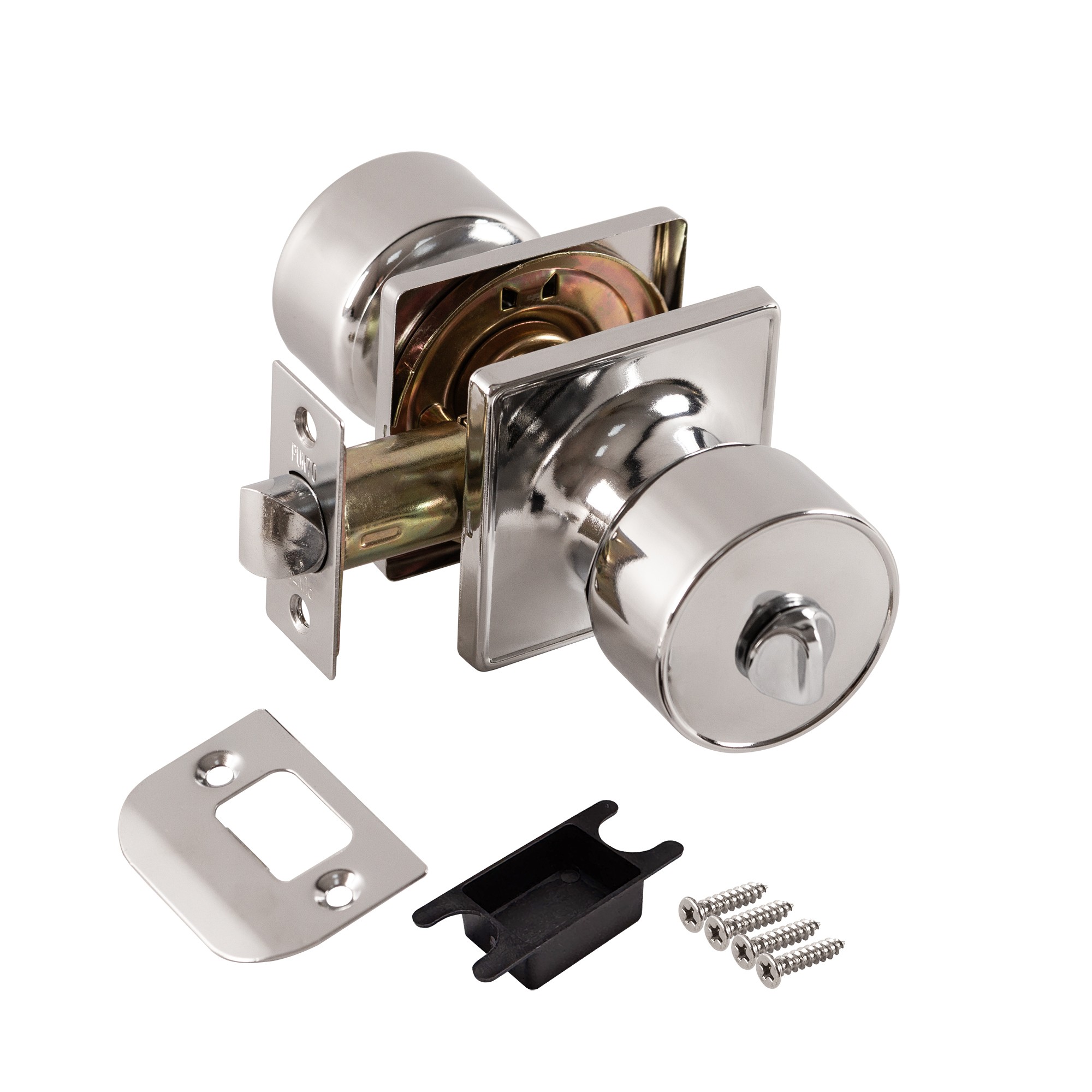 Ручка Punto (Пунто) защелка DK772/BL CP-BK (фик.) хром Ручка Punto (Пунто) защелка DK772/BL CP-BK (фик.) хром