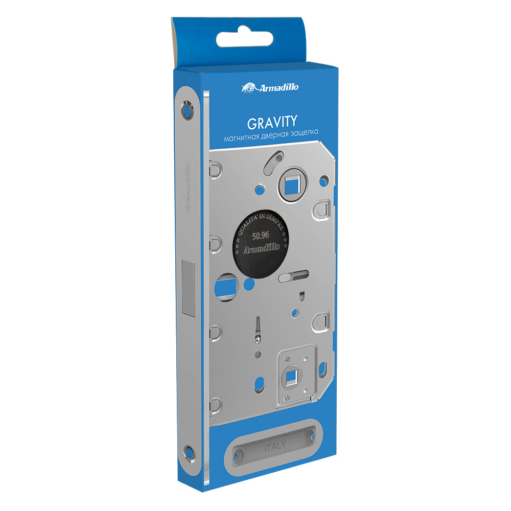 Магнитная Armadillo (Армадилло) защелка WC с ответной планкой GRAVITY G01.196.50.96 BL черный Магнитная Armadillo (Армадилло) защелка WC с ответной планкой GRAVITY G01.196.50.96 BL черный