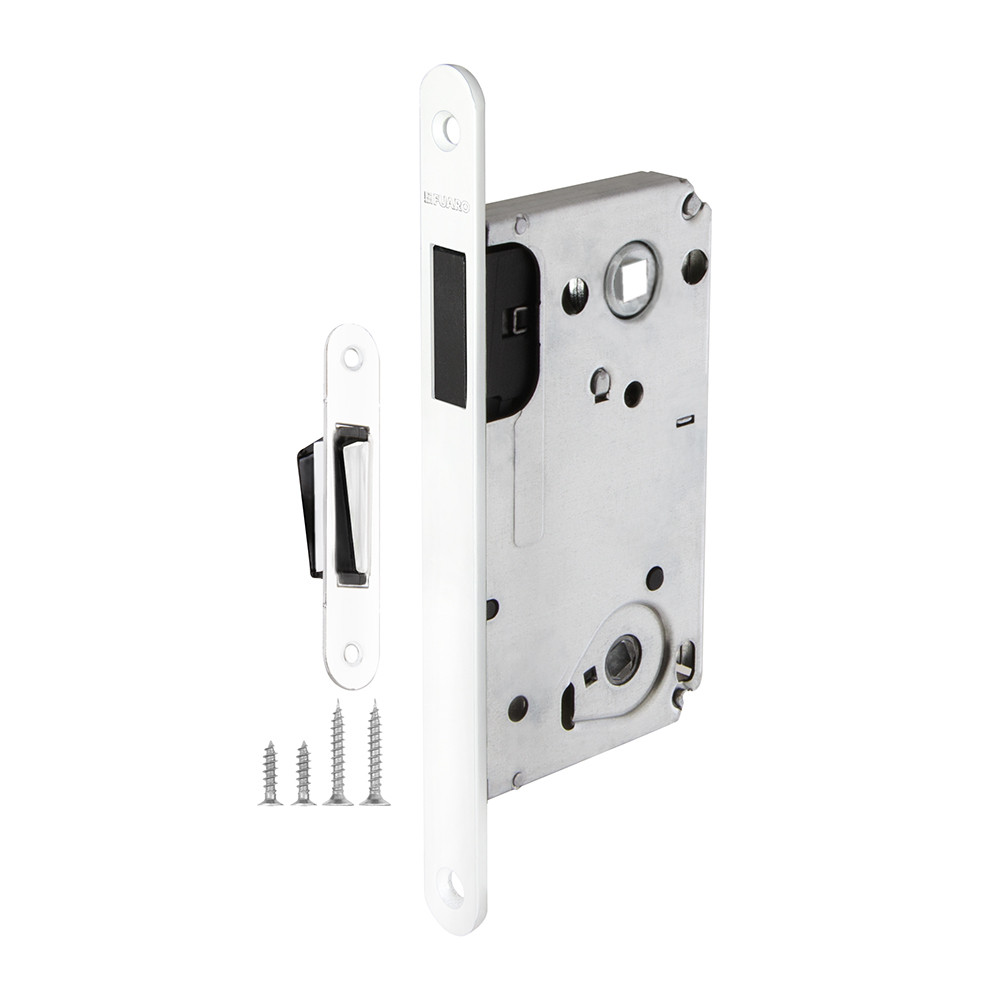 Защелка Fuaro (Фуаро) врезная MAGN5300-M-WС (5300-M-WC) WH белый 