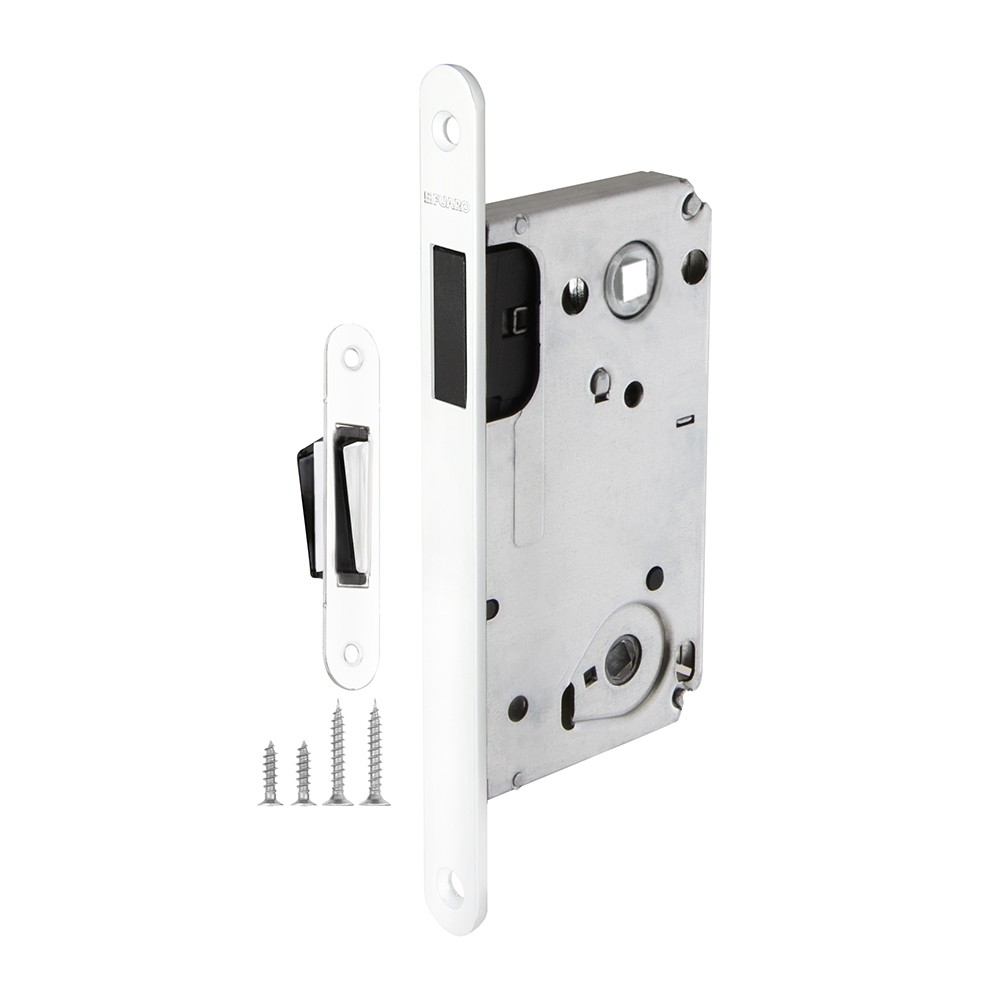 Защелка Fuaro (Фуаро) врезная MAGN5300-M-WС (5300-M-WC) WH белый 