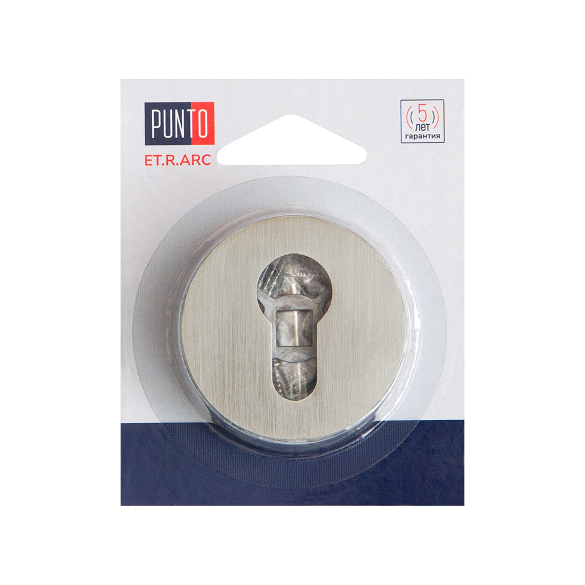 Накладка Punto (Пунто) под цилиндр ET.R.ARC.R52 (ET ARC) SN-3 мат.никель Накладка Punto (Пунто) под цилиндр ET.R.ARC.R52 (ET ARC) SN-3 мат.никель