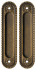 Ручка Armadillo (Армадилло) для раздвижных дверей SH.CL152.010 (SH010/CL) OB-13 античная бронза 