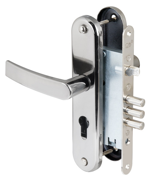 Корпус Sam (Сам) врезного замка с защёлкой в комплекте с ручкой ЗВ4-31/55 РФ55-022 (черн жемчуг) /78927/ Корпус Sam (Сам) врезного замка с защёлкой в комплекте с ручкой ЗВ4-31/55 РФ55-022 (черн жемчуг) /78927/