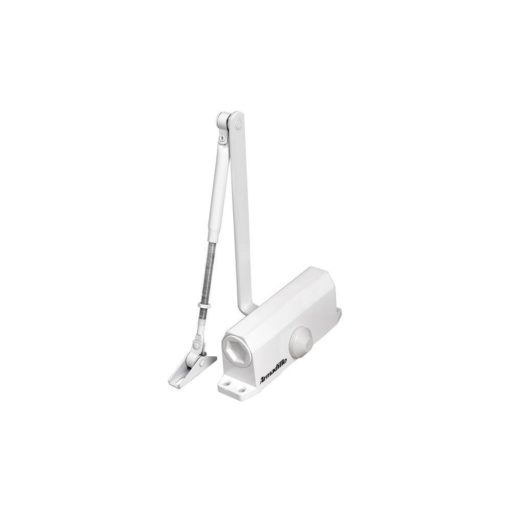 Доводчик Armadillo (Армадилло) дверной морозостойкий LY5000 (LY5) White 120 кг (белый) 