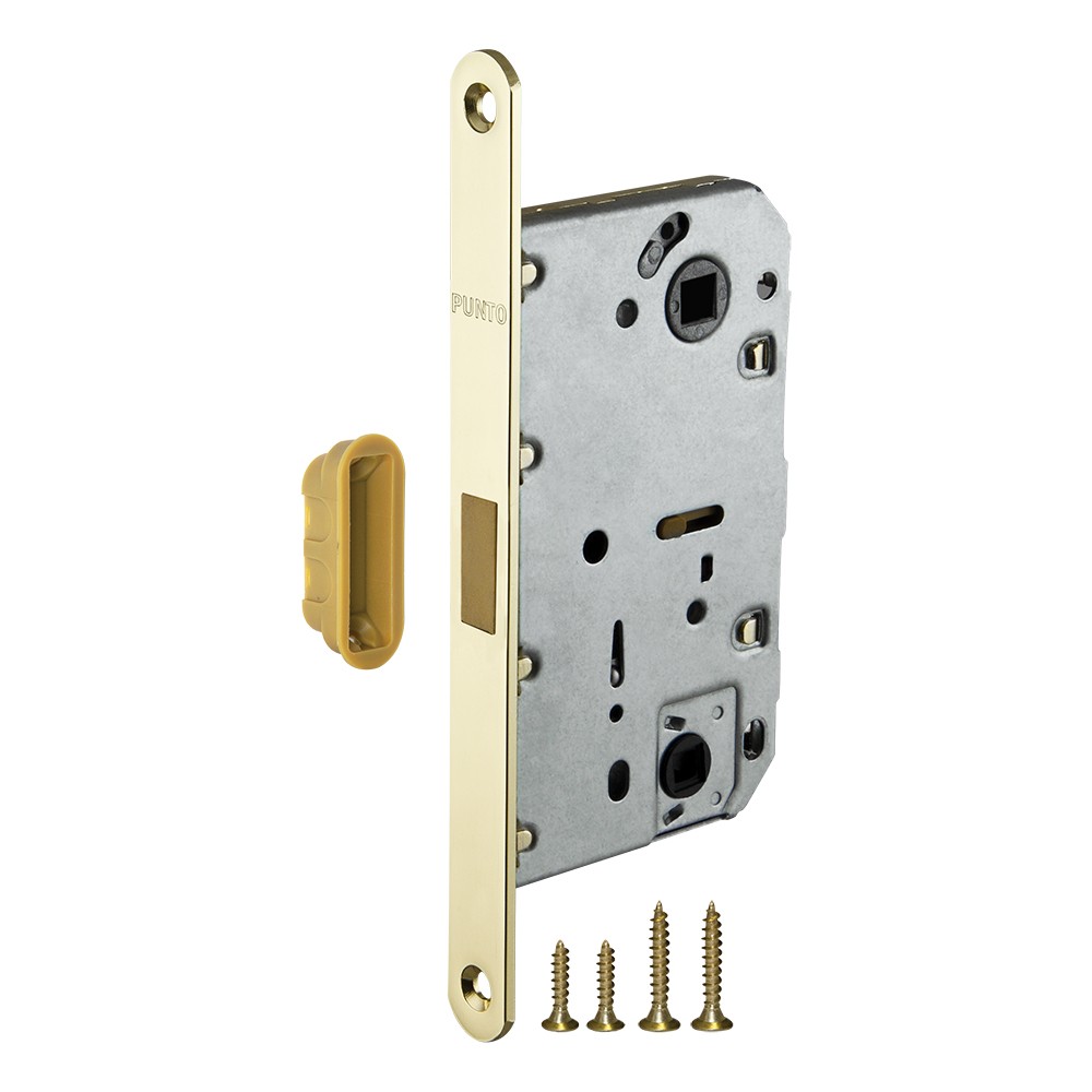 Защелка Punto (Пунто) врезная магнитная ML96WC-50/BL GP (золото) блистер 
