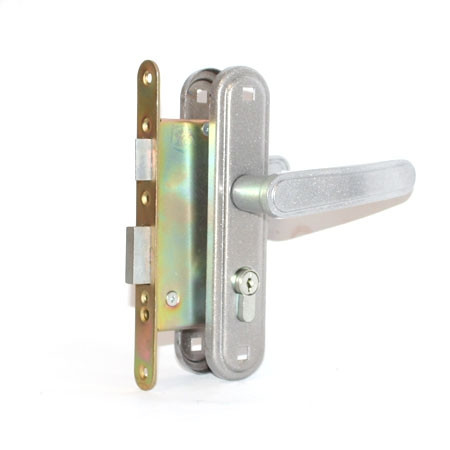 Замок Zenit (Зенит) врезной цилиндровый с защёлкой в комплекте с ручкой ЗВ4-3.03 (бриллиант), 4 кл. Замок Zenit (Зенит) врезной цилиндровый с защёлкой в комплекте с ручкой ЗВ4-3.03 (бриллиант), 4 кл.