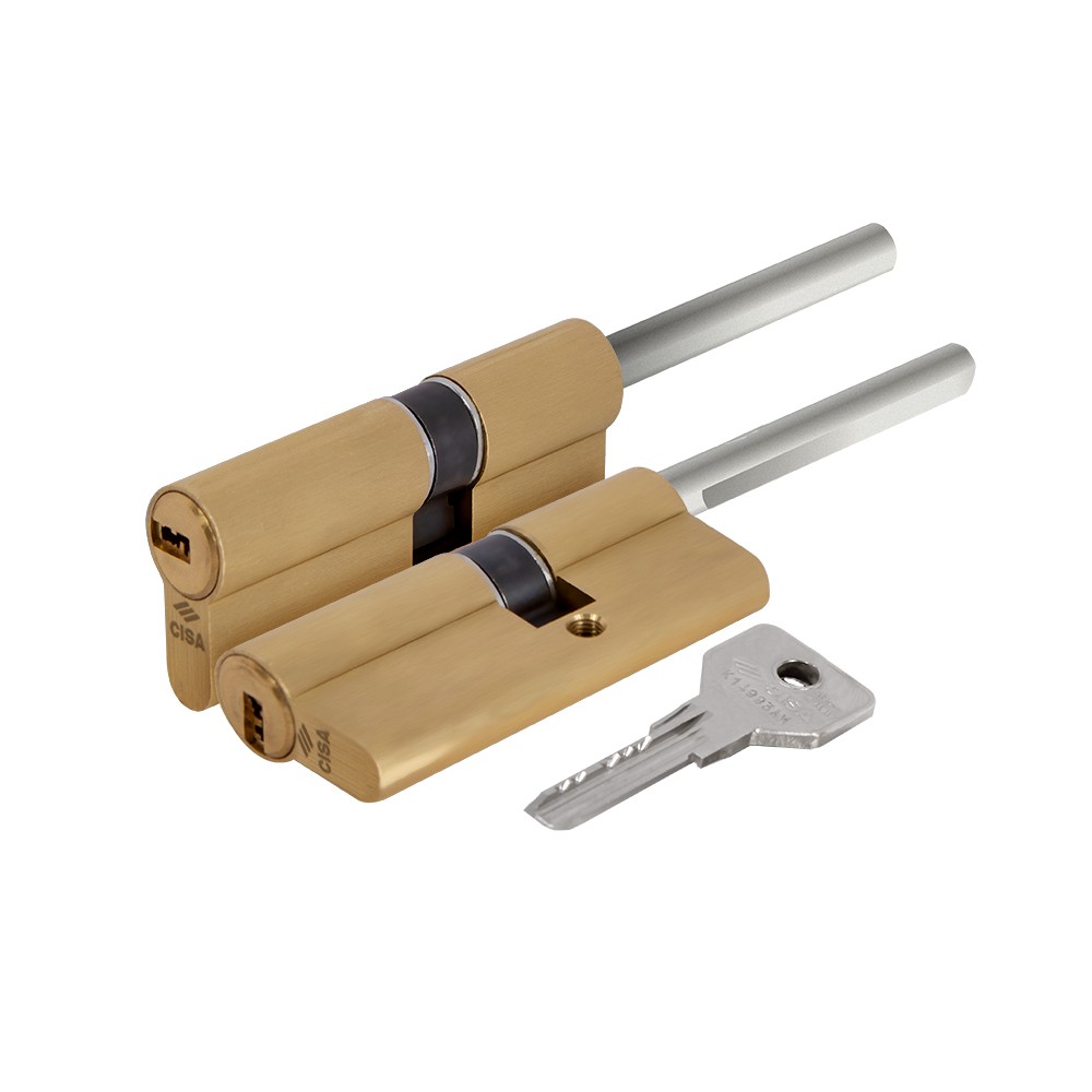 Цилиндровый механизм Cisa (Чиза) под вертушку (дл. шток) ASIX OE307-12.00 (70 мм/35+10+25), ЛАТУНЬ Цилиндровый механизм Cisa (Чиза) под вертушку (дл. шток) ASIX OE307-12.00 (70 мм/35+10+25), ЛАТУНЬ