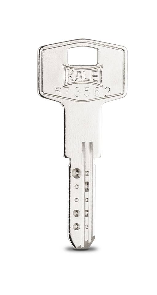 Цилиндровый механизм Kale kilit (Кале килит) с вертушкой 164 DBM-E/70 (30+10+30) mm никель 5 кл. 