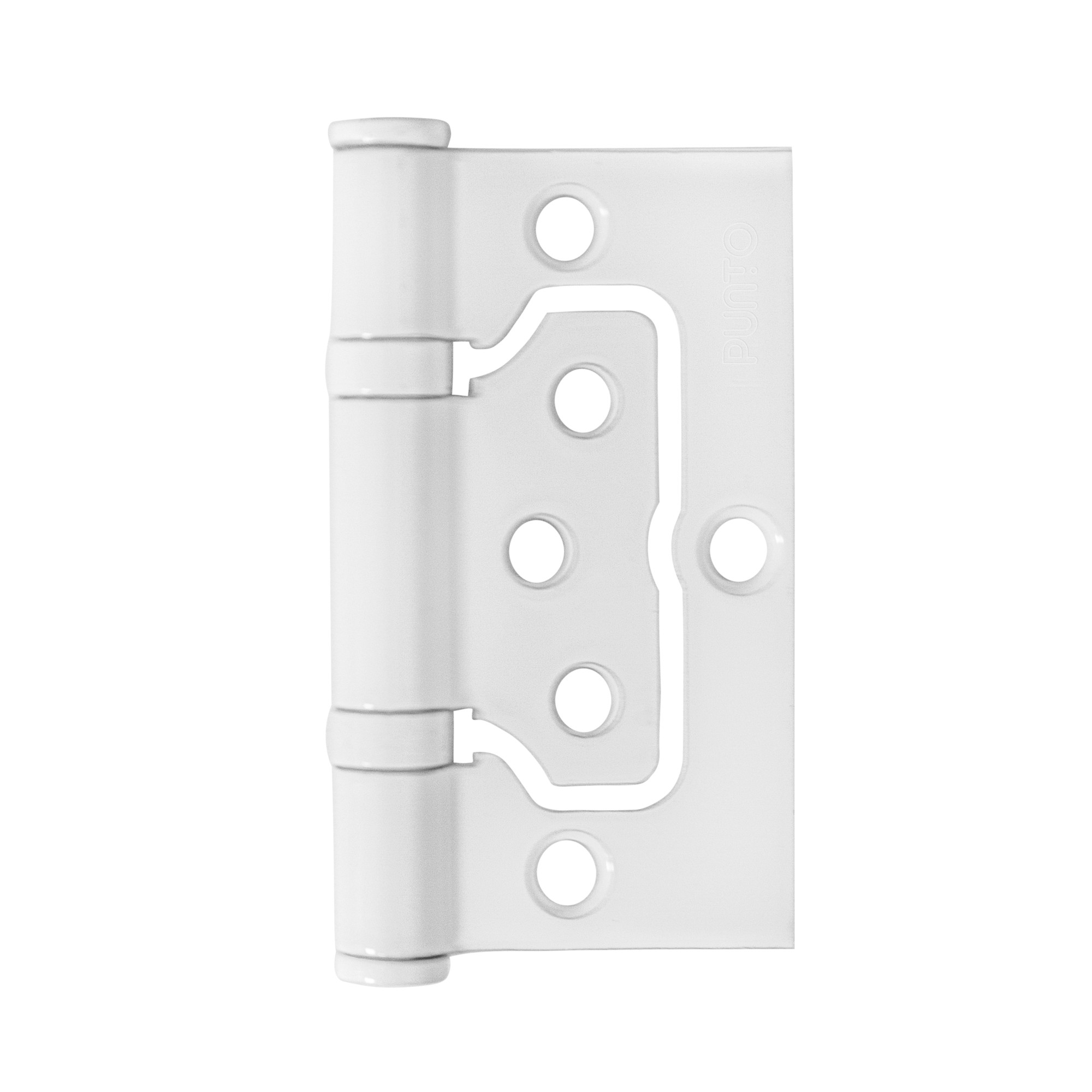 Петля Punto (Пунто) универсальная без врезки IN3200W-HD WH (200-2B/HD 75x2,5) белый 