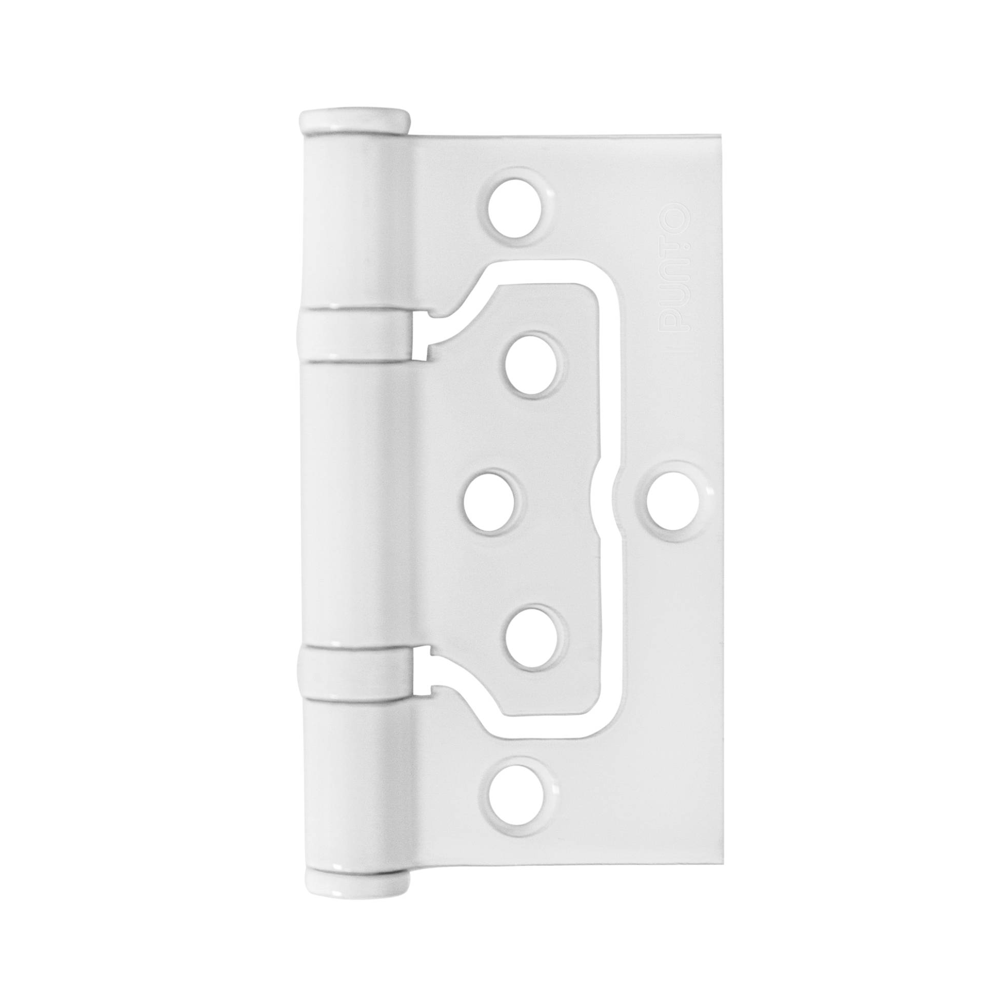 Петля Punto (Пунто) универсальная без врезки IN3200W-HD WH (200-2B/HD 75x2,5) белый 