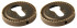 Накладка Armadillo (Армадилло) под цилиндр ET.R.CL55 (ET/CL) BB-17 коричневая бронза 