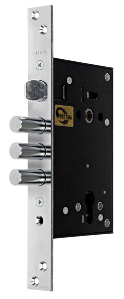 Корпус Mettem (Меттэм) врезного замка с защёлкой ЗВ4 713.0.0 