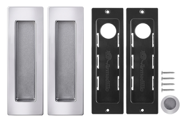 Ручка Armadillo (Армадилло) для раздвижных дверей SH.URB153.010 (SH010 URB) СP-8 хром Ручка Armadillo (Армадилло) для раздвижных дверей SH.URB153.010 (SH010 URB) СP-8 хром