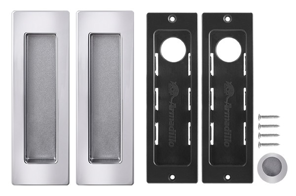 Ручка Armadillo (Армадилло) для раздвижных дверей SH.URB153.010 (SH010 URB) СP-8 хром 