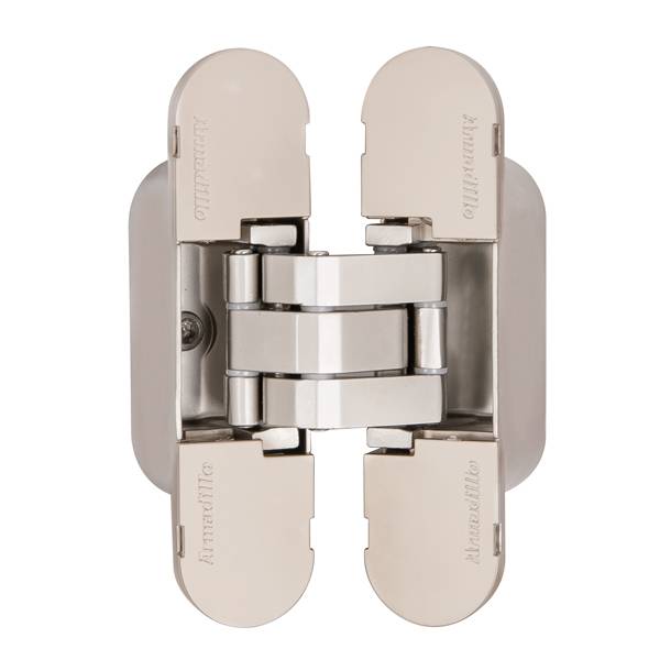 Петля Armadillo (Армадилло) скрытой установки U3D4000 SN (9540UN3D) мат. никель 