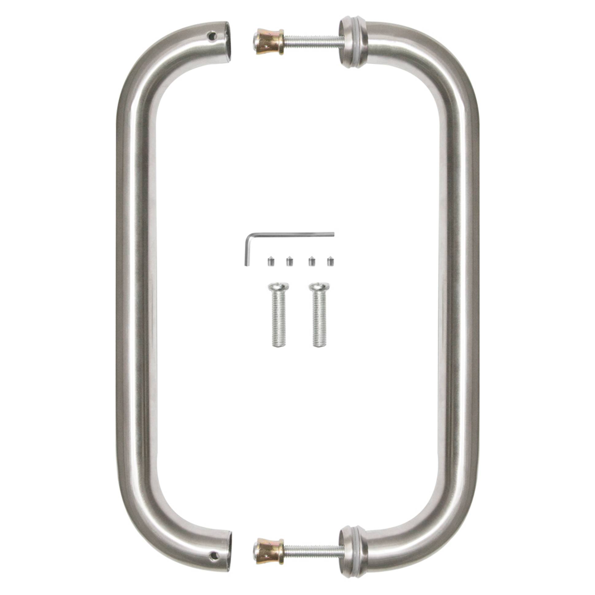 Ручка-скоба Fuaro (Фуаро) PULL.PH25/300.21 INOX 201 (PH-21-25/300-INOX) 