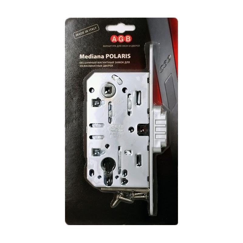 Корпус AGB (АГБ) замка магнит. под цил. MEDIANA POLARIS B06103.50.06.567 с отв. планкой B02402.05 (ник) Корпус AGB (АГБ) замка магнит. под цил. MEDIANA POLARIS B06103.50.06.567 с отв. планкой B02402.05 (ник)