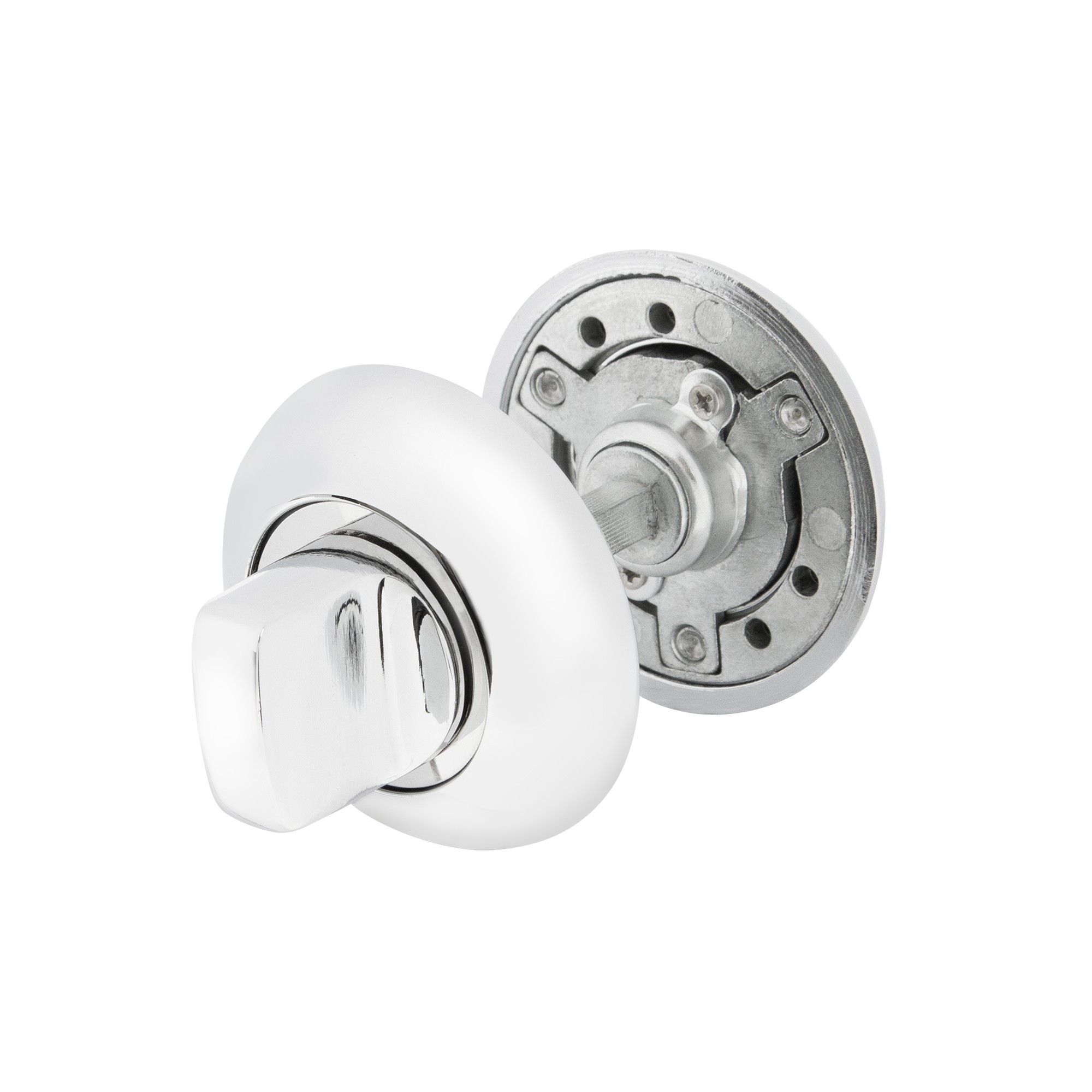 Ручка поворотная Ajax (Аякс) с фиксацией ключом BK6.FIX.JR CP-8 хром Ручка поворотная Ajax (Аякс) с фиксацией ключом BK6.FIX.JR CP-8 хром