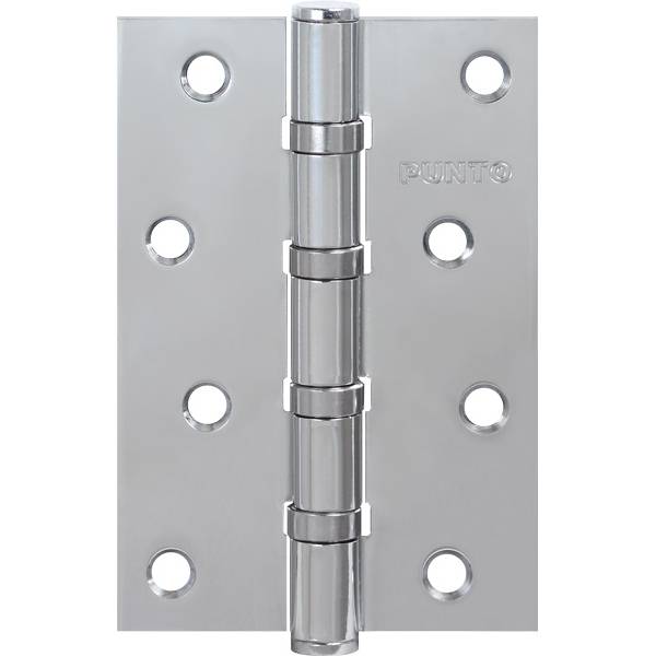 Петля Punto (Пунто) универсальная IN4100U CP (4B 100х70х2.5) хром 