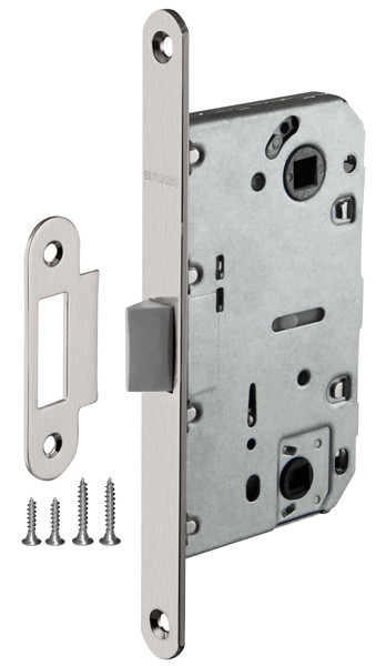 Защелка Fuaro (Фуаро) PLASTP96WC-50 (P96WC-50) SN мат.никель 