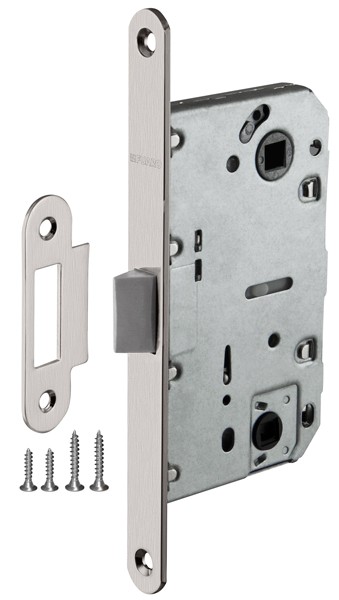 Защелка Fuaro (Фуаро) PLASTP96WC-50 (P96WC-50) SN мат.никель 