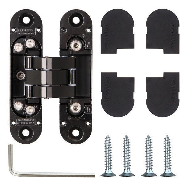 Петля Armadillo (Армадилло) скрытой установки U3D4000 BL (9540UN3D) черный 