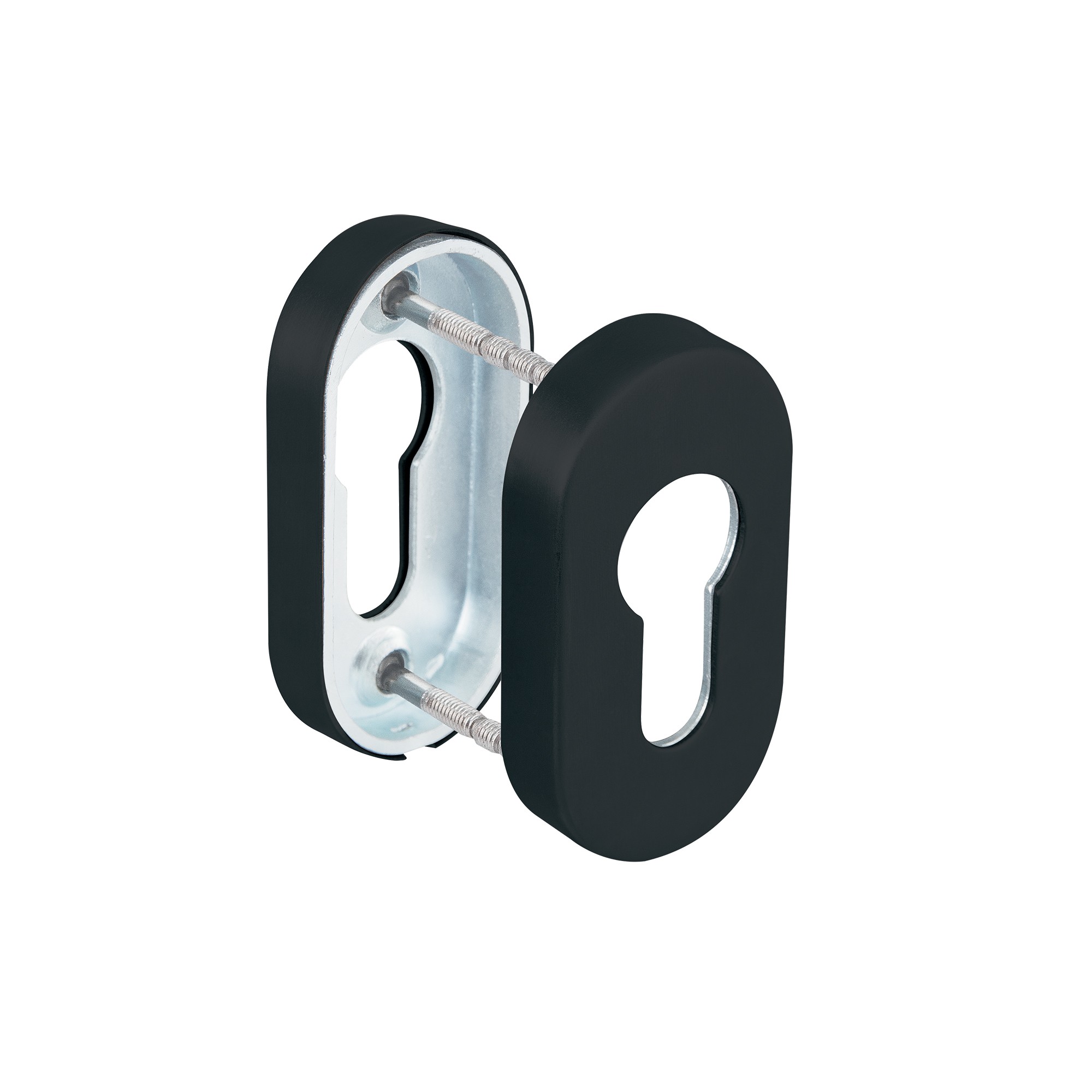 Накладка Fuaro (Фуаро) под цилиндр ET.R.DSS201-02P (DSS-02P-ET) INOX 201 BLACK (овальное основание) Накладка Fuaro (Фуаро) под цилиндр ET.R.DSS201-02P (DSS-02P-ET) INOX 201 BLACK (овальное основание)