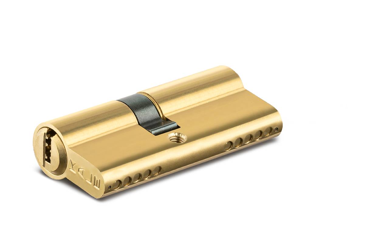 Цилиндровый Kale kilit (Кале килит) механизм 164 BN/68 (26+10+32) mm латунь 5 кл. 