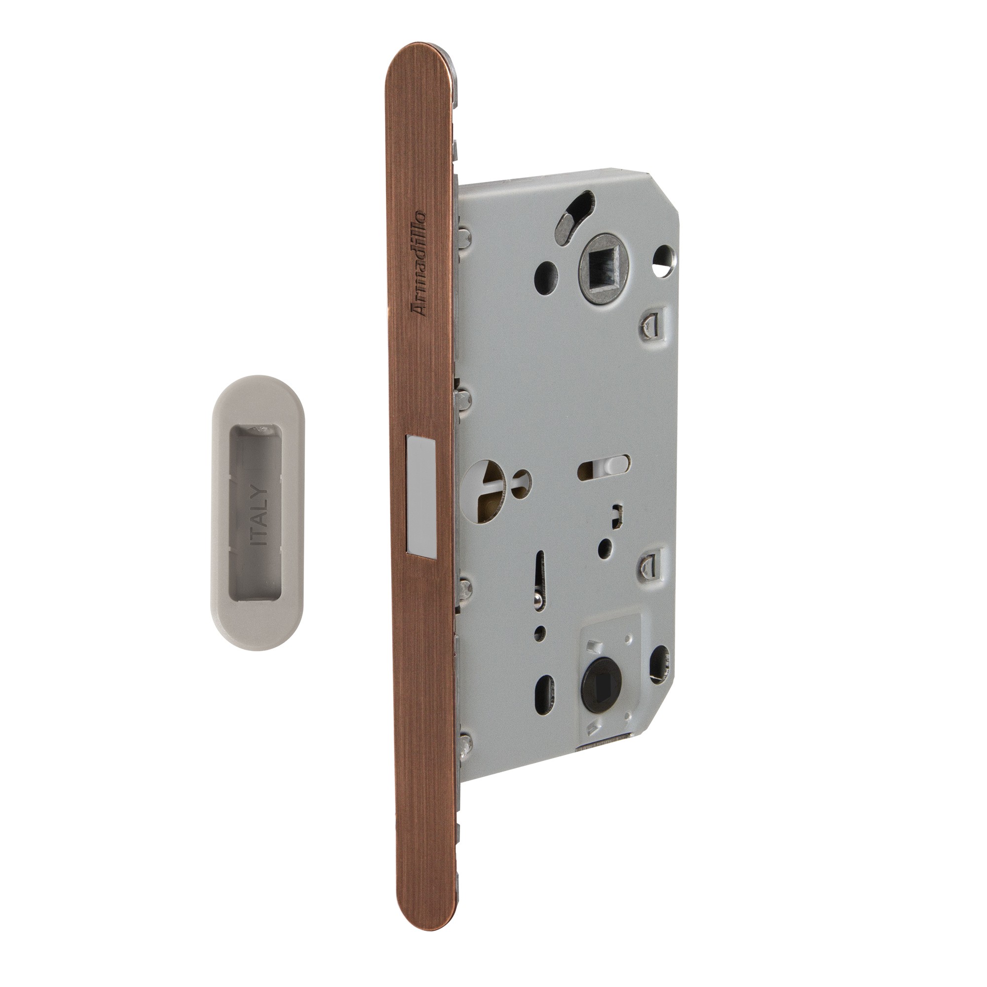 Магнитная Armadillo (Армадилло) защелка WC с ответной планкой GRAVITY.PRO G01.196.50.96 AC медь Магнитная Armadillo (Армадилло) защелка WC с ответной планкой GRAVITY.PRO G01.196.50.96 AC медь