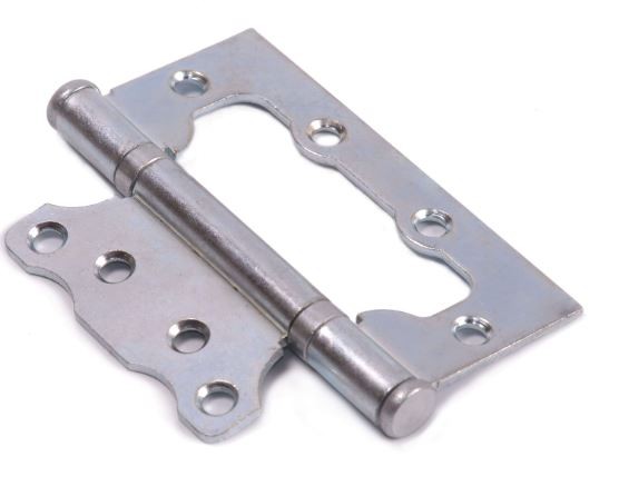 Петля skobis (СКОБИС) без врезки (Петля бабочка ПБ) цинк белый Петля skobis (СКОБИС) без врезки (Петля бабочка ПБ) цинк белый