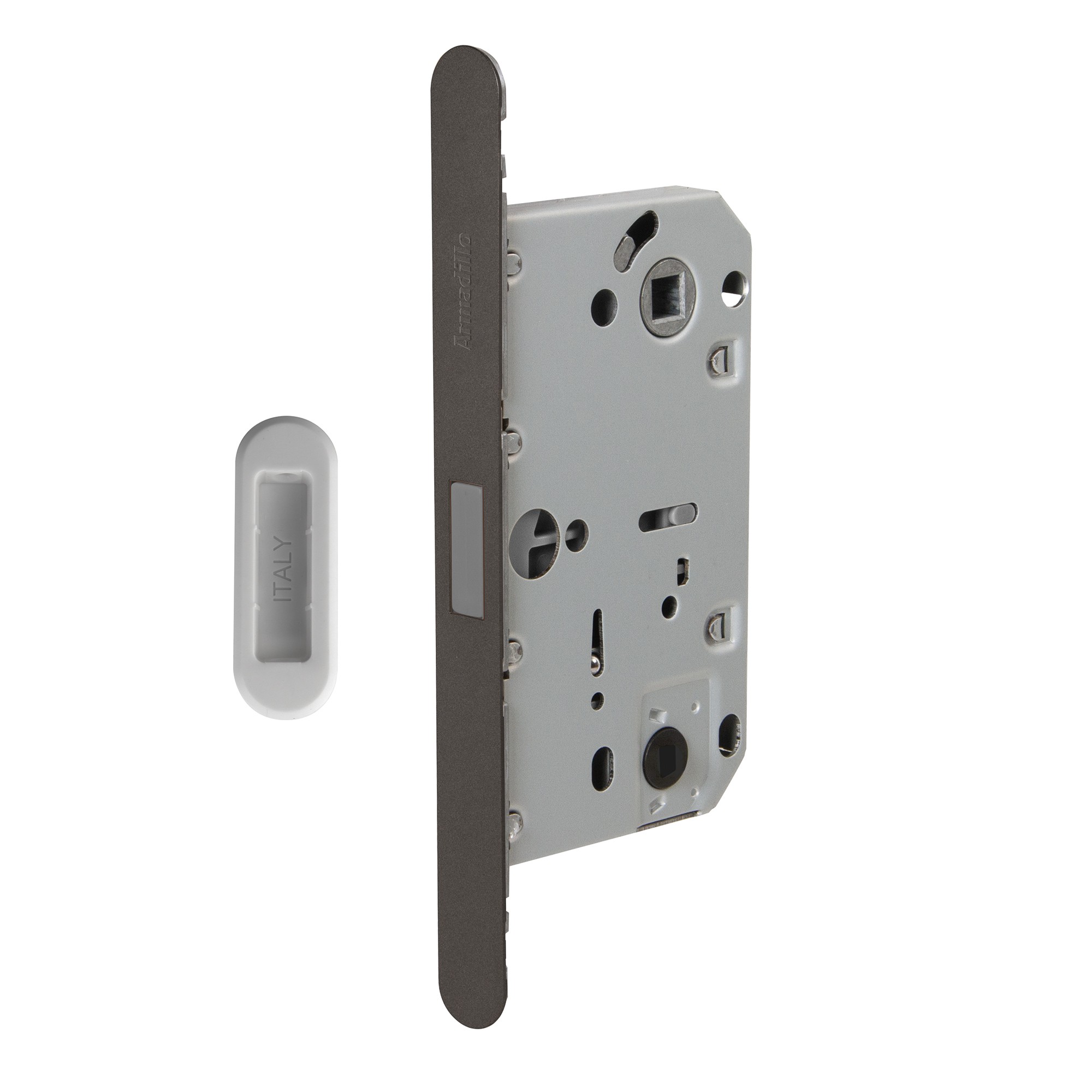 Магнитная Armadillo (Армадилло) защелка WC с ответной планкой GRAVITY.PRO G01.196.50.96 BPVD вороненый никель Магнитная Armadillo (Армадилло) защелка WC с ответной планкой GRAVITY.PRO G01.196.50.96 BPVD вороненый никель