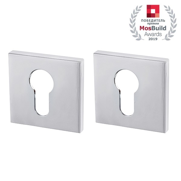 Накладка Armadillo (Армадилло) под цилиндр ET.K.USS52 (ET USS) CP-8 хром 