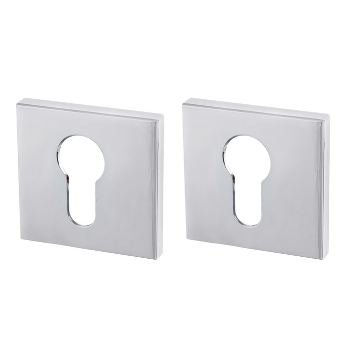 Накладка Armadillo (Армадилло) под цилиндр ET.K.USS52 (ET USS) CP-8 хром 