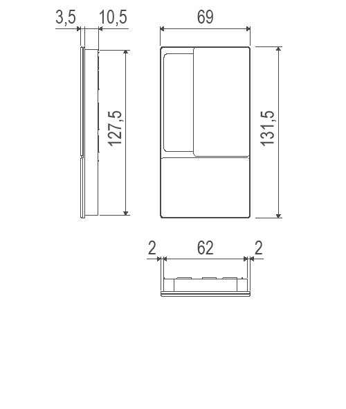 B30000.01.93 AGB (АГБ) Ручка WAVE без запирания (черный), для раздвижных дверей ПОДХОДИТ К TOUCH B30000.01.93 AGB (АГБ) Ручка WAVE без запирания (черный), для раздвижных дверей ПОДХОДИТ К TOUCH