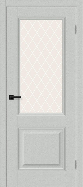 Классик-13 (ПО) White Сrystal | Grey Silkwood