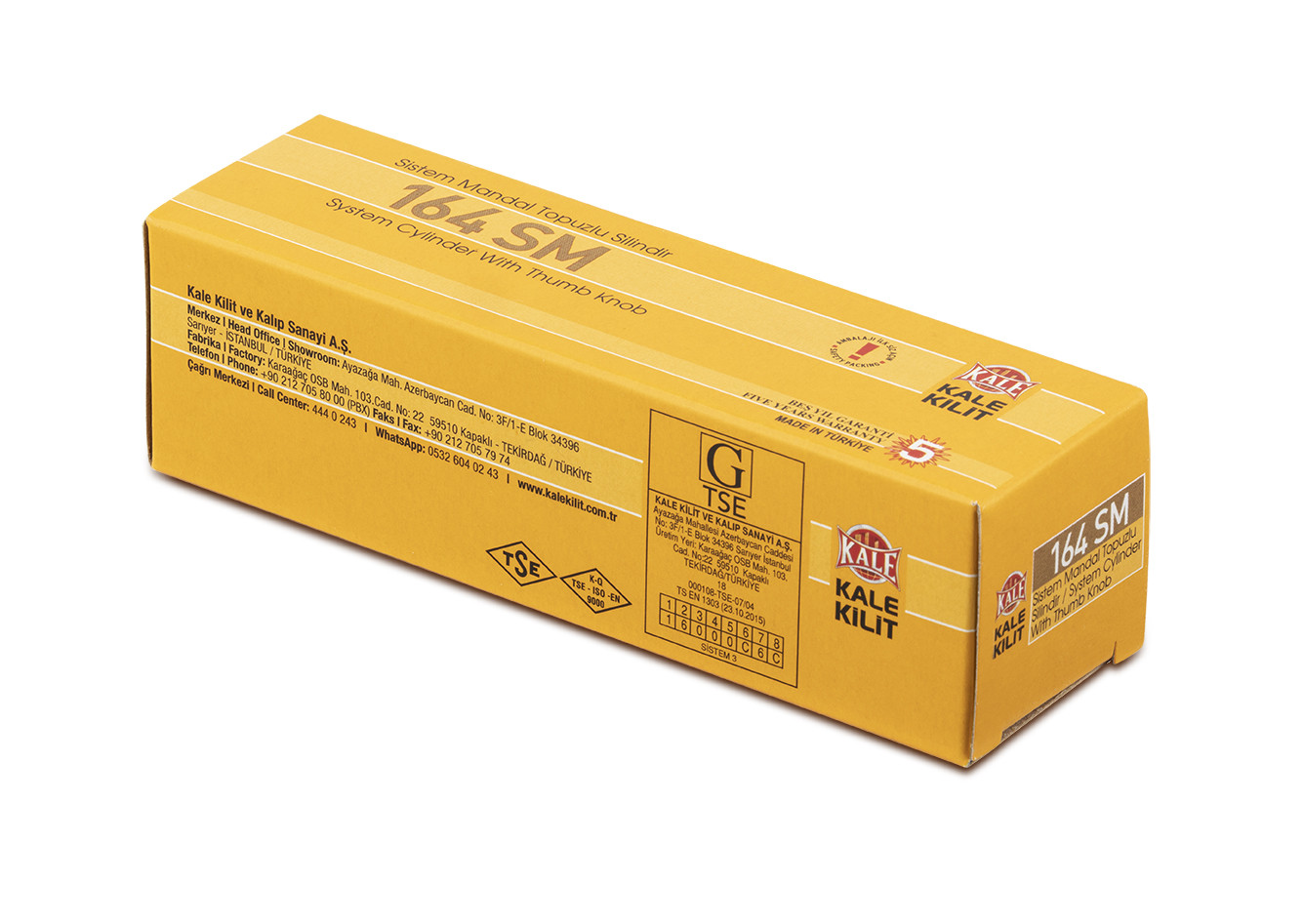 Цилиндровый механизм Kale kilit (Кале килит) с вертушкой 164 SM/68 (26+10+32) mm никель 5 кл. Цилиндровый механизм Kale kilit (Кале килит) с вертушкой 164 SM/68 (26+10+32) mm никель 5 кл.