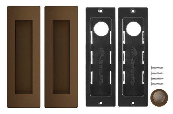 Ручка Armadillo (Армадилло) для раздвижных дверей SH.URB153.010 (SH010 URB) BB-17 коричневая бронза Ручка Armadillo (Армадилло) для раздвижных дверей SH.URB153.010 (SH010 URB) BB-17 коричневая бронза