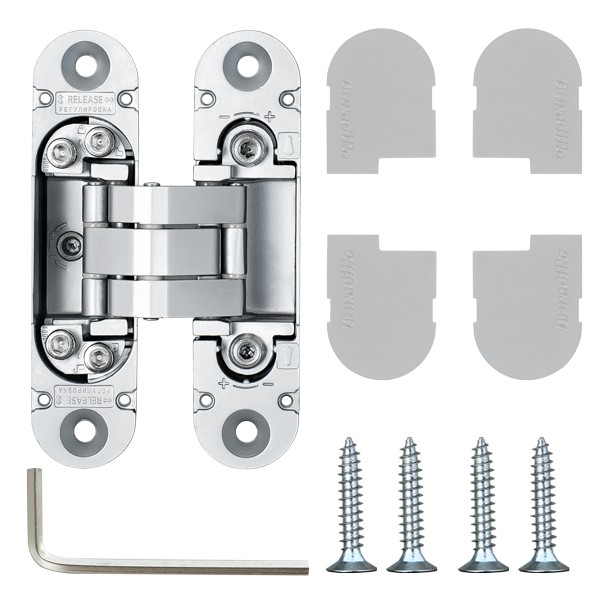 Петля Armadillo (Армадилло) скрытой установки U3D4000 SC (9540UN3D) мат. хром 