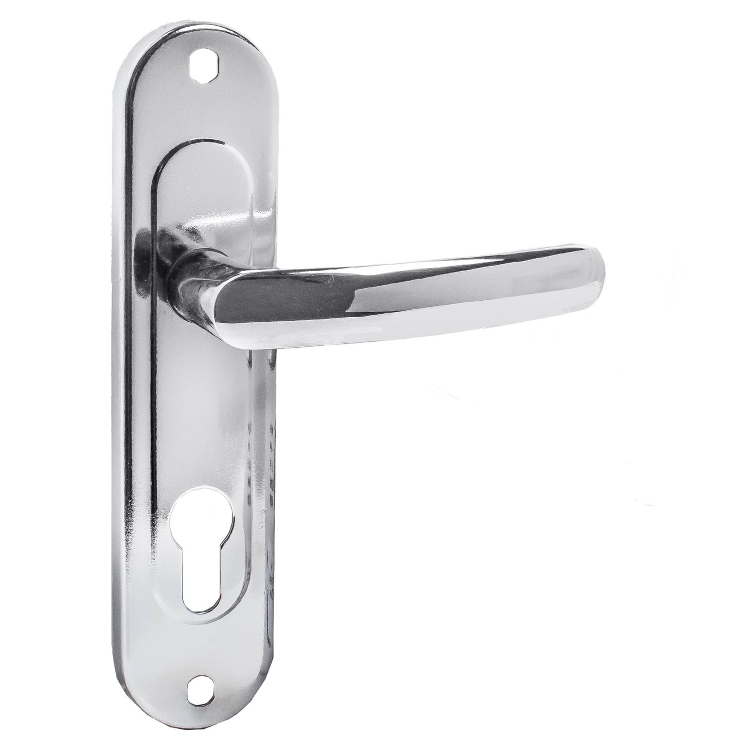 Ручка дверная Zenit (Зенит) на планке РФ1-70.02 хром 